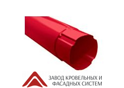 Труба соединительная D100 (1м) (МП)