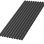 Волнистый лист Ондулин Smart 1.95*0.95 м Темно-серый