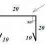 Планка П-образная для Profile 20 ЦН Standart 0,45мм