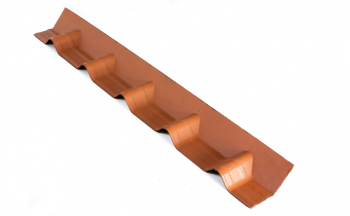 Конек Ондувилла основание (покрывающий фартук) 1.02м Фиорентино 3D