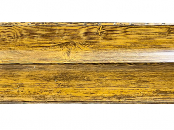 Сайдинг металлический "Под бревно" Некондиция