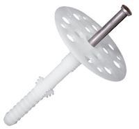 Дюбель для изоляции с металлическим гвоздем  IZМ 10х120