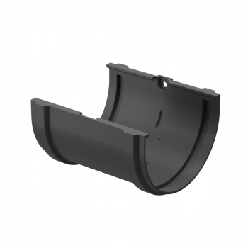Соединитель желобов Docke ПРЕМИУМ RAL 7024 Графит