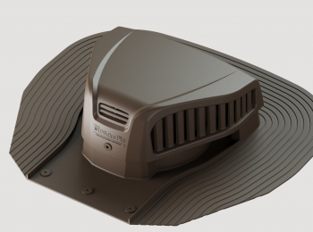 Аэратор точечный PIE ROOT Коричневый RAL8017