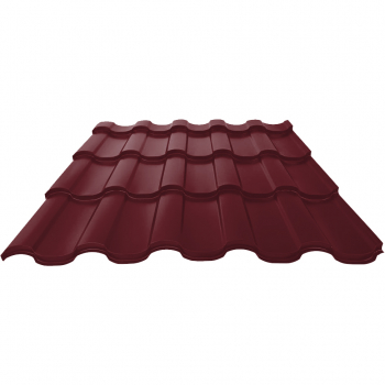 Профиль декоративный California 3,00*1,19 ПЭ NORD-Сибирь 0,45 склад RAL 3005 Винный красный