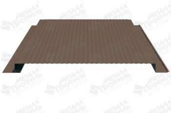 Линеарная панель  Primepanel-О-В-24*281/20 (с откр. торцами, профилиров. с руст 20мм) PRIZMA 0,7мм