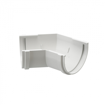 Угловой элемент 135 Docke PREMIUM RAL 9003 Пломбир