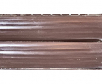 Сайдинг металлический "Под бревно с волной" Некондиция