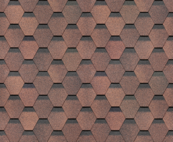 Гибкая черепица коллекция Docke PIE PREMIUM "Шеффилд" 3кв.м. Кофе