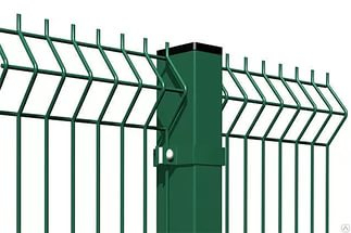 Секция сварная 3D/Гиттер 1030*2500 4мм (яч.50х200) Цинк