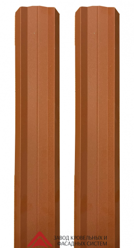 Штакетник WOOD М-образ KRISTAL Matt - Кристал (Односторонний, матовый) 0,45мм