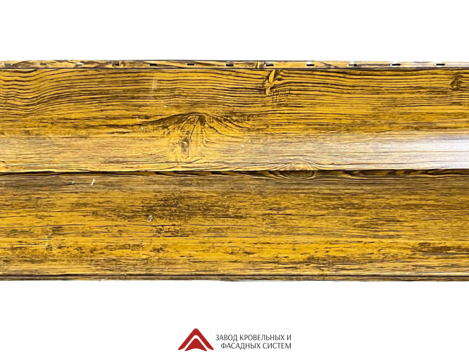 Сайдинг металлический "Под бревно" Некондиция