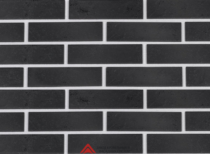 Плитка фасадная структурная Paradyz Semir Grafit 245x65,8x7,4мм 44шт в упаковке (52шт/м2)