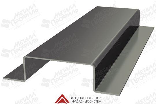 Крепежный профиль шляпный 60*20*3000-1,2 Оцинкованный
