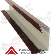 Планка начальная Woodstock 15*12*3000 ECOSTEEL Matt 0.5
