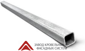 Столб для забора 60*40 1,4мм Н-3000мм Ral 6005 с заглушкой