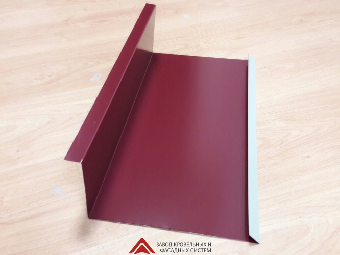 Планка примыкания нижняя 122*250 ЦН ECO 