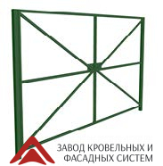 Ворота распашные без наполнения-труба 40*20,ш-4м,Н-1,9м, столб 80*80*3000, откр.внутрь АКЦИЯ!