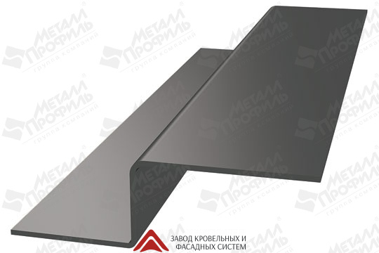 Крепежный профиль Z-образный 29*20*3000-1,2 Оцинкованный