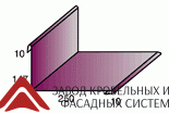 Планка примыкания верхняя 147*250 Некондиция