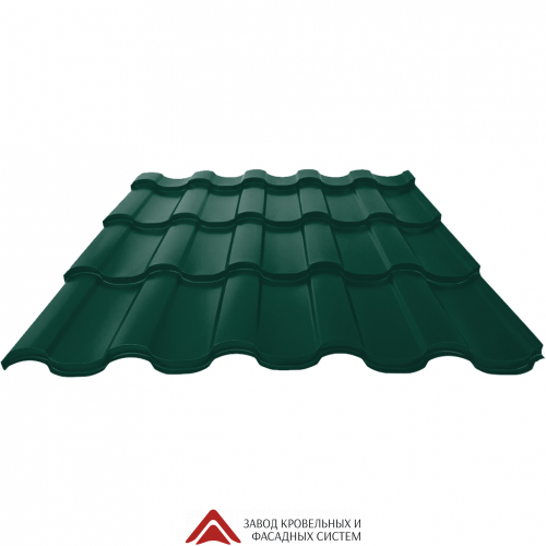 Профиль декоративный California 3,00*1,19 ПЭ NORD-Сибирь 0,45 склад RAL 6005 Зеленый мох