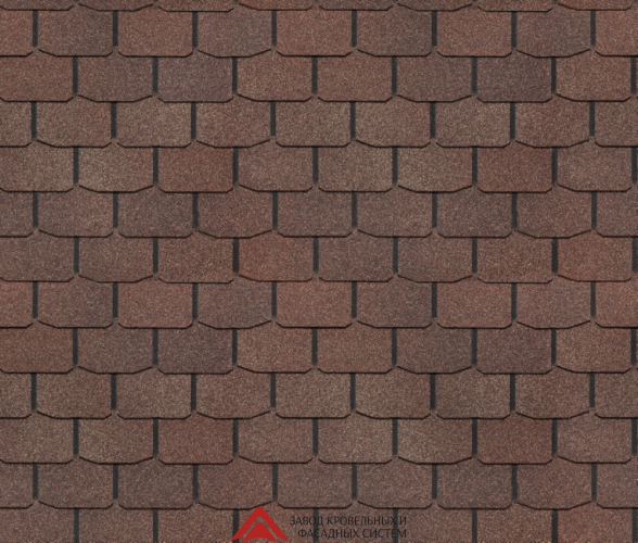 Гибкая черепица коллекция Docke PIE PREMIUM "Цюрих" 3.1кв.м Арахис