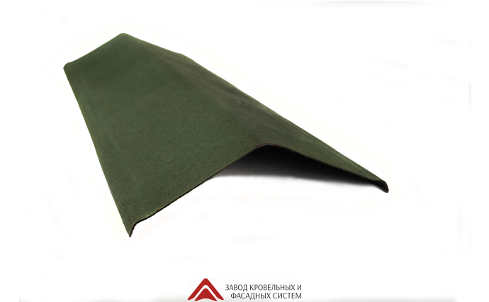 Щипец Ондулин 1м (ветровая доска) Зеленый