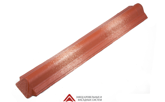 Торцевой конек Ондувилла 1.06м (заглушка конька) Фиорентино 3D