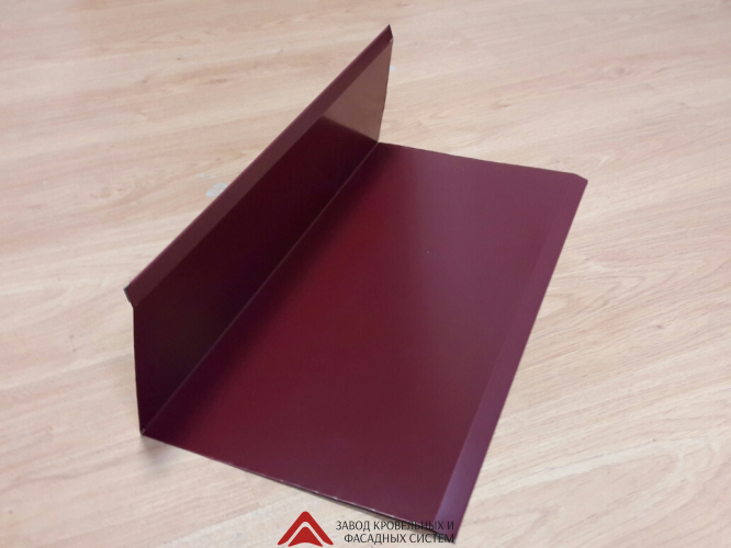 Планка примыкания верхняя 147*250 ПЭП НОРД (Односторонний, глянцевый) 0,5мм в пленке