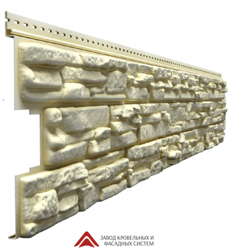 Сайдинг Docke LUX/ ROCKY (под камень) 1,787м Кешью J30