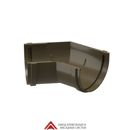 Угловой элемент 135 Docke PREMIUM RAL 8017 Каштан