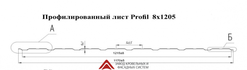 Профиль C10 Гранит Пурал (Односторонний, глянцевый) 0,5мм (стеновой, забор)