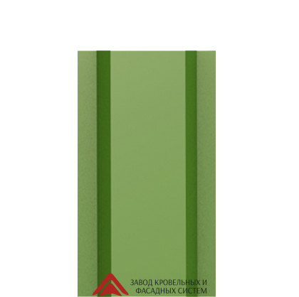 Штакетник WOOD П-образ KRISTAL Matt - Кристал (Односторонний, матовый) 0,5мм