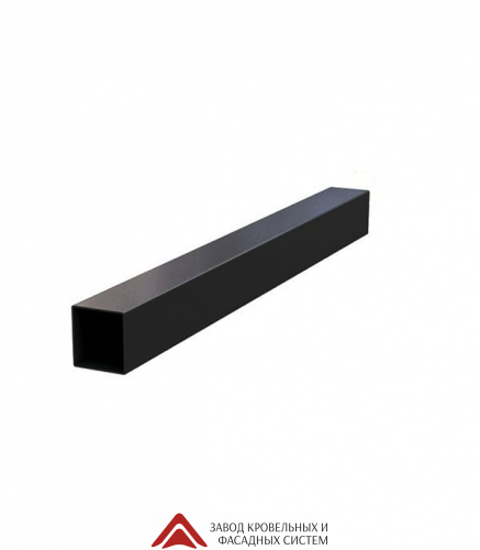 Столб для ворот 80*80 Н-3000мм Ral 8017 Шоколадно-Коричневый