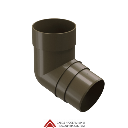 Колено 72 Docke PREMIUM RAL 8017 Каштан