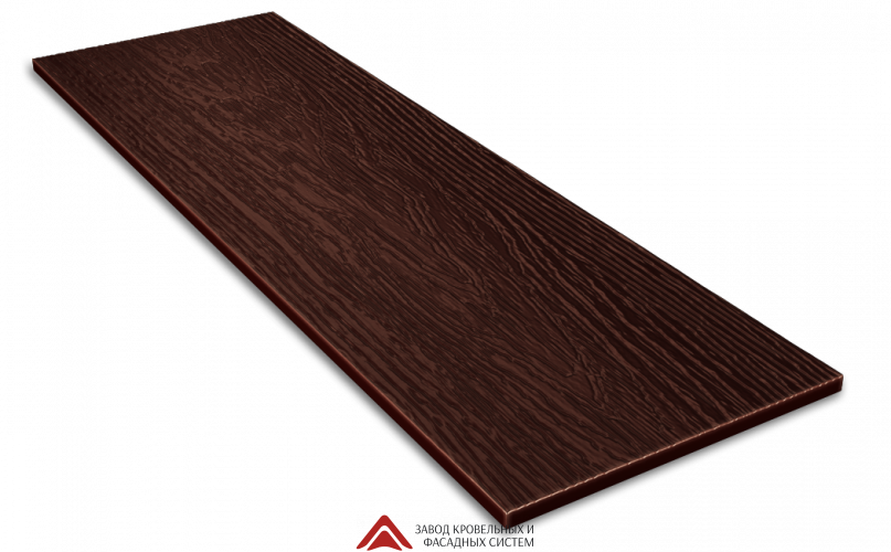 Фибросайдинг DECOVER 3600x190x8 Mokko (RAL 8017 Шоколадно-коричневый)