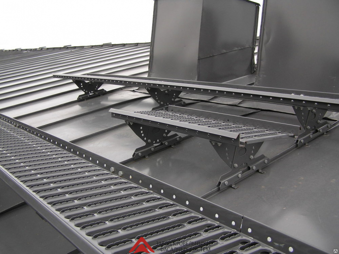 Мостик переходной Русь Эконом для фальцевой кровли 1,25м