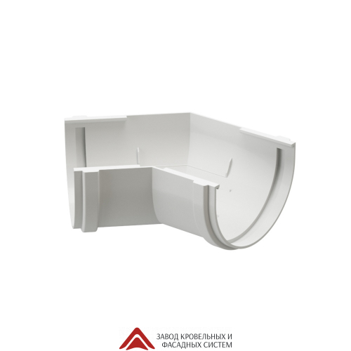 Угловой элемент 135 Docke PREMIUM RAL 9003 Пломбир