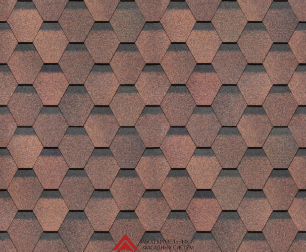 Гибкая черепица коллекция Docke PIE PREMIUM "Шеффилд" 3кв.м. Кофе