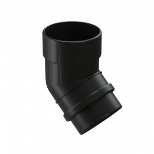 LUX Колено 45 D100 Docke RR-33 Карбон