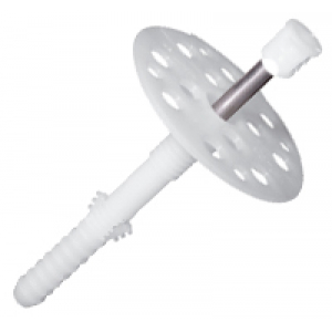 Дюбель для изоляции с металлическим гвоздем с термоголовкой  IZL-Т 10х120