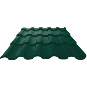 Профиль декоративный California 3,00*1,19 ПЭ NORD-Сибирь 0,45 склад RAL 6005 Зеленый мох