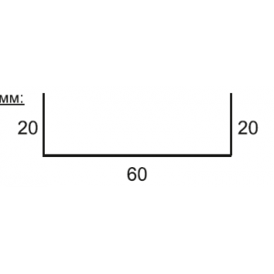 Декоративная накладка 60мм Granit Pural (Односторонний, глянцевый) 0,5мм