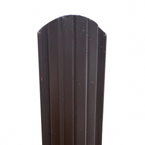 Штакетник 3D 1,5м двусторонний склад RAL 8017 Шоколадно-Коричневый