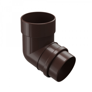 LUX Колено 72 D100 Docke RAL 8019 Шоколад