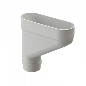 LUX Коллектор 300*300мм Docke RAL 9003 Пломбир