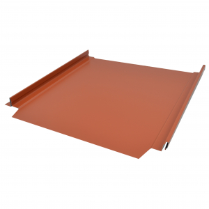 Фальц Барн Хаус 475 Гладкий с вырубкой под карниз ПЭП NORD - Сибирь (Одностор, глянц) 0,5мм в пленке