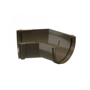 Угловой элемент 135 Docke PREMIUM RAL 8017 Каштан