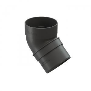 Колено 45 Docke STANDART Серый RAL 7024