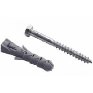 КАТ 10х160 N НЕХ, TORX ДЮБЕЛЬ С ШУРУПОМ